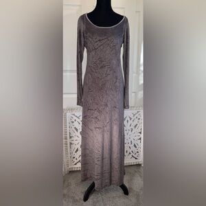 Hard Tail Velour Long Sleeve Dress. Woman’s Size Small.